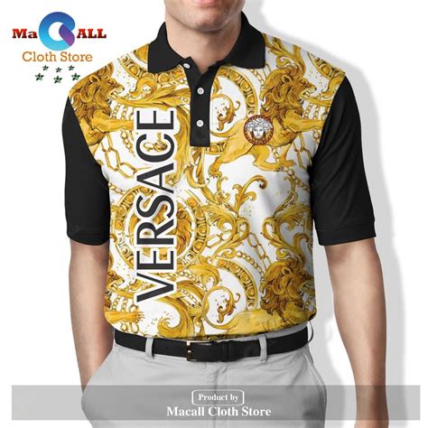 versace polo shirt sizing|Versace polo shirts for men.